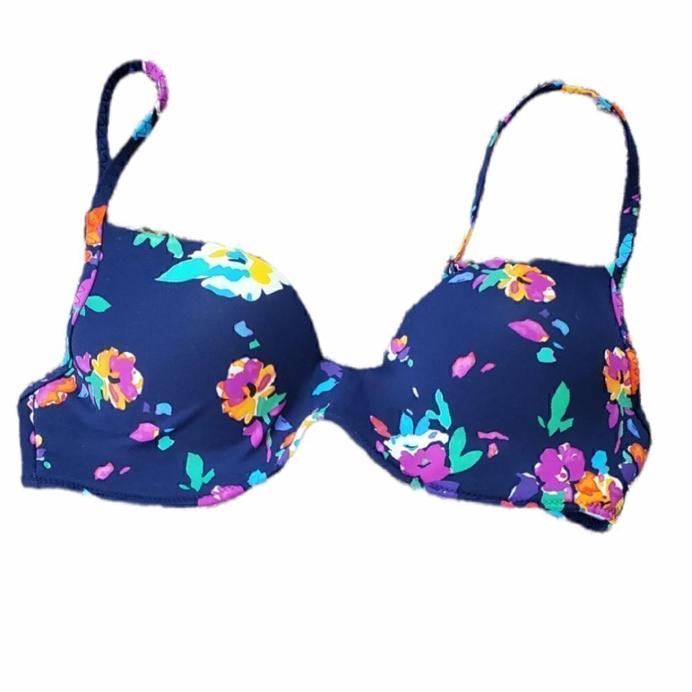 Lands' End Floral Bra 
